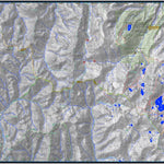 Downieville and Lakes Basin Trail Map - North Preview 1