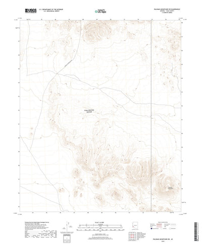 Palomas Mountains SW, AZ (2018, 24000-Scale) Preview 1