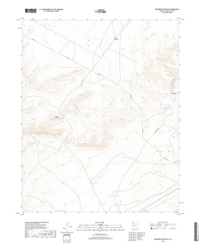 Milkweed Canyon SE, AZ (2018, 24000-Scale) Preview 1