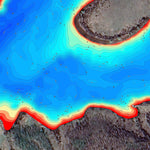 Інгул річка. Софіївське водосховище. (Миколаївська область) Карта глибин. (Package) Preview 3