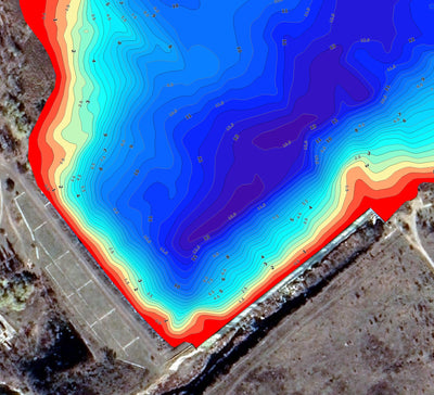 Інгул річка. Софіївське водосховище. (Миколаївська область) Карта глибин. (Package) Preview 2