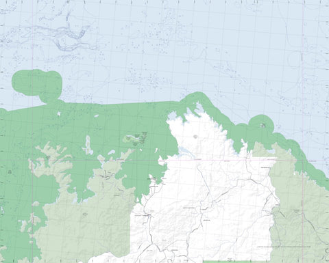 Getlost Map SD5205 LONDONDERRY Australia Touring Map V15a 1:250,000 Preview 1