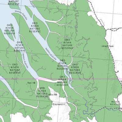 Getlost Map SD5211 PORT KEATS Australia Touring Map V15a 1:250,000 Preview 3