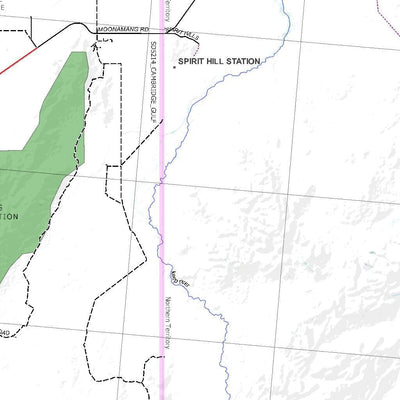 Getlost Map SD5215 AUVERGNE Australia Touring Map V15a 1:250,000 Preview 2
