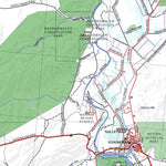 Getlost Map SD5215 AUVERGNE Australia Touring Map V15a 1:250,000 Preview 3