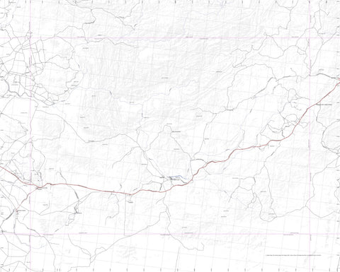 Getlost Map SE5209 MOUNT RAMSAY Australia Touring Map V15a 1:250,000 Preview 1