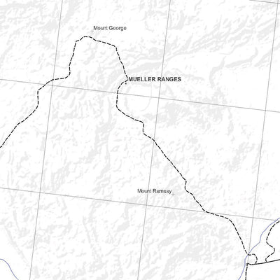 Getlost Map SE5209 MOUNT RAMSAY Australia Touring Map V15a 1:250,000 Preview 2