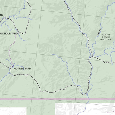 Getlost Map SE5201 MOUNT ELIZABETH Australia Touring Map V15a 1:250,000 Preview 3