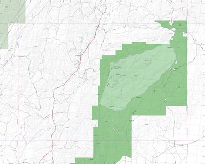 Getlost Map SE5206 DIXON RANGE Australia Touring Map V15a 1:250,000 Preview 1