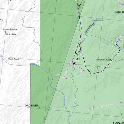 Getlost Map SE5206 DIXON RANGE Australia Touring Map V15a 1:250,000 Preview 2
