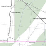 Getlost Map SE5213 MOUNT BANNERMAN Australia Touring Map V15a 1:250,000 Preview 3