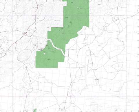 Getlost Map SE5210 GORDON DOWNS Australia Touring Map V15a 1:250,000 Preview 1
