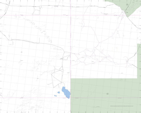 Getlost Map SF5203 THE GRANITES Australia Touring Map V15a 1:250,000 Preview 1