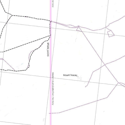 Getlost Map SF5203 THE GRANITES Australia Touring Map V15a 1:250,000 Preview 2