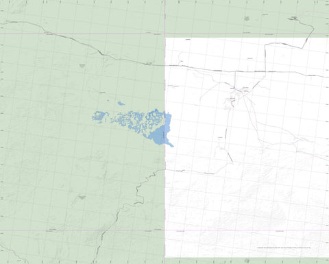 Getlost Map SF5215 MOUNT RENNIE Australia Touring Map V15a 1:250,000 Preview 1