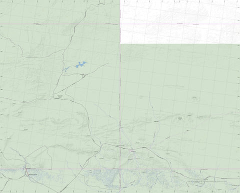 Getlost Map SG5203 BLOODS RANGE Australia Touring Map V15a 1:250,000 Preview 1