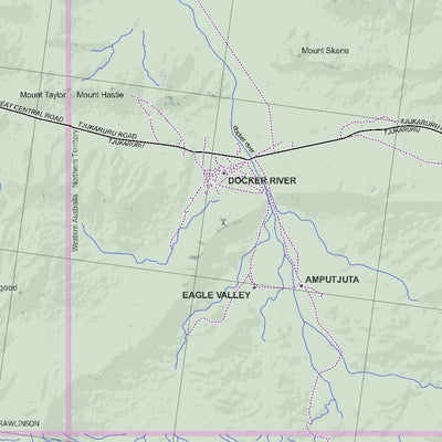 Getlost Map SG5203 BLOODS RANGE Australia Touring Map V15a 1:250,000 Preview 3
