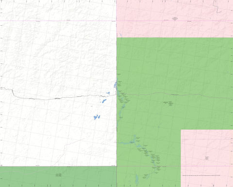 Getlost Map SH5203 NOORINA Australia Touring Map V15a 1:250,000 Preview 1