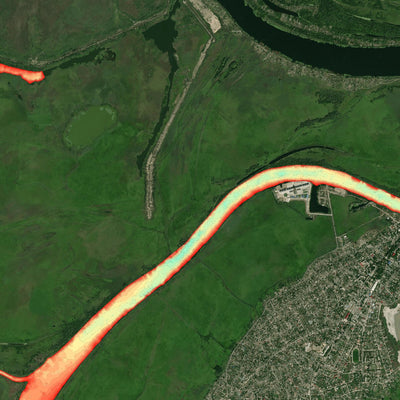 21. Річка Дніпро (м.Херсон - Дельта Дніпра). Карта глибин Preview 1