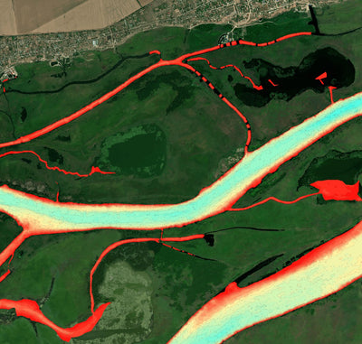 26. Річка Дніпро (м.Херсон - Дельта Дніпра). Карта глибин Preview 1