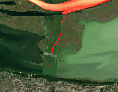 31. Річка Дніпро (м.Херсон - Дельта Дніпра). Карта глибин Preview 1