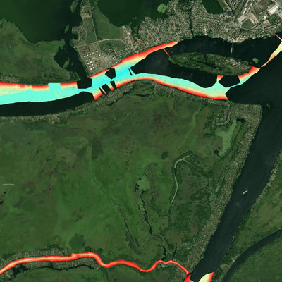 18. Річка Дніпро (м.Херсон - Дельта Дніпра). Карта глибин Preview 1