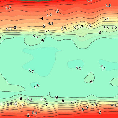 29. Річка Дніпро (м.Херсон - Дельта Дніпра). Карта глибин Preview 2