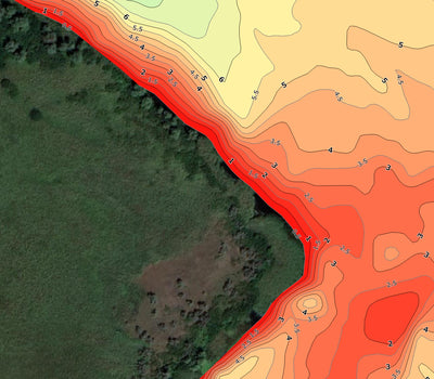 Дніпро річка (м.Херсон - Дельта Дніпра). Карта глибин (Package). Preview 3