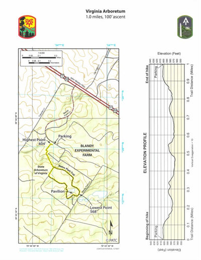 Hike 2: Virginia Arboretum Native Plant Trail Preview 1