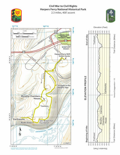 Hike 4: Murphy-Chambers Farm Loop in Harpers Ferry Preview 1