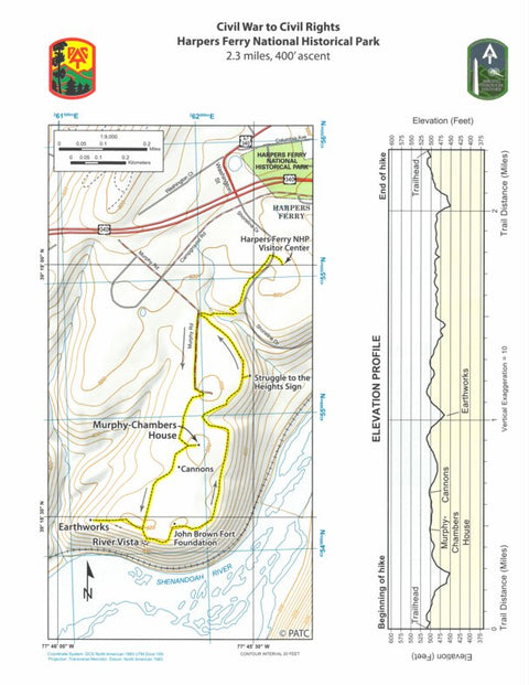 Hike 4: Murphy-Chambers Farm Loop in Harpers Ferry Preview 1