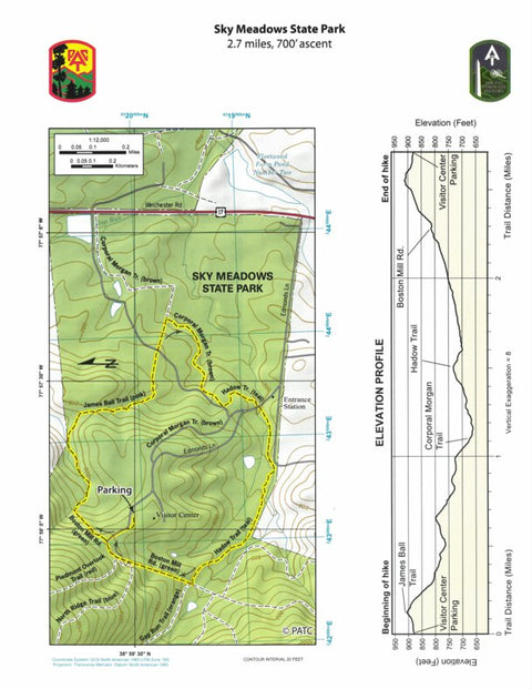 Hike 8: Sky Meadows State Park Loop Preview 1