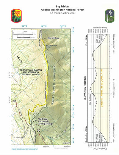 Hike 17: Big Schloss in the George Washington & Jefferson National Forest Preview 1