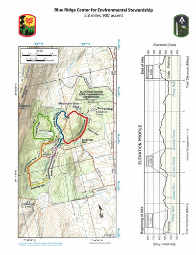 Hike 26: Blue Ridge Center for Environmental Stewardship Preview 1