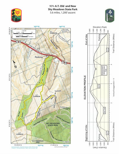 Hike 28: Appalachian Trail Old & New in Sky Meadows State Park Preview 1