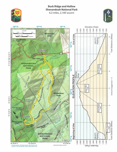 Hike 32: Buck Ridge & Hollow in Shenandoah National Park Preview 1