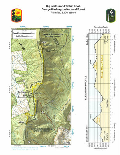 Hike 37: Big Schloss & Tibbet Knob in the George Washington & Jefferson National Forest Preview 1