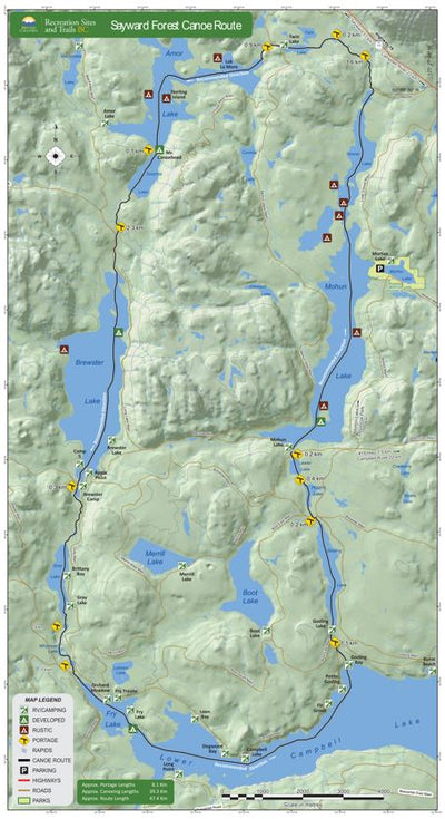 Sayward Canoe Route Preview 1