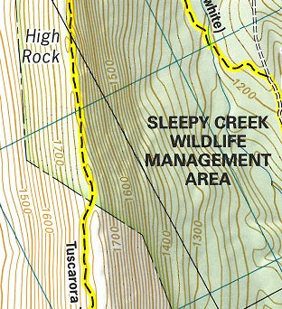 Hike 29: Shockeys Knob in Sleepy Creek Wildlife Management Area Preview 3