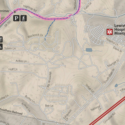 Huckleberry Trail (South) and Connected Trails Preview 3