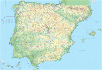 Spain & Portugal 1:700,000 - ITMB Preview 1