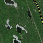 Jesse Lake - Nipigon River Fishing Map Preview 3