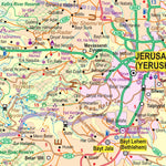 Central Area, Israel & Palestine 1:225,000 - ITMB Preview 3