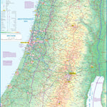 West Bank, Israel & Palestine 1:225,000 - ITMB Preview 1