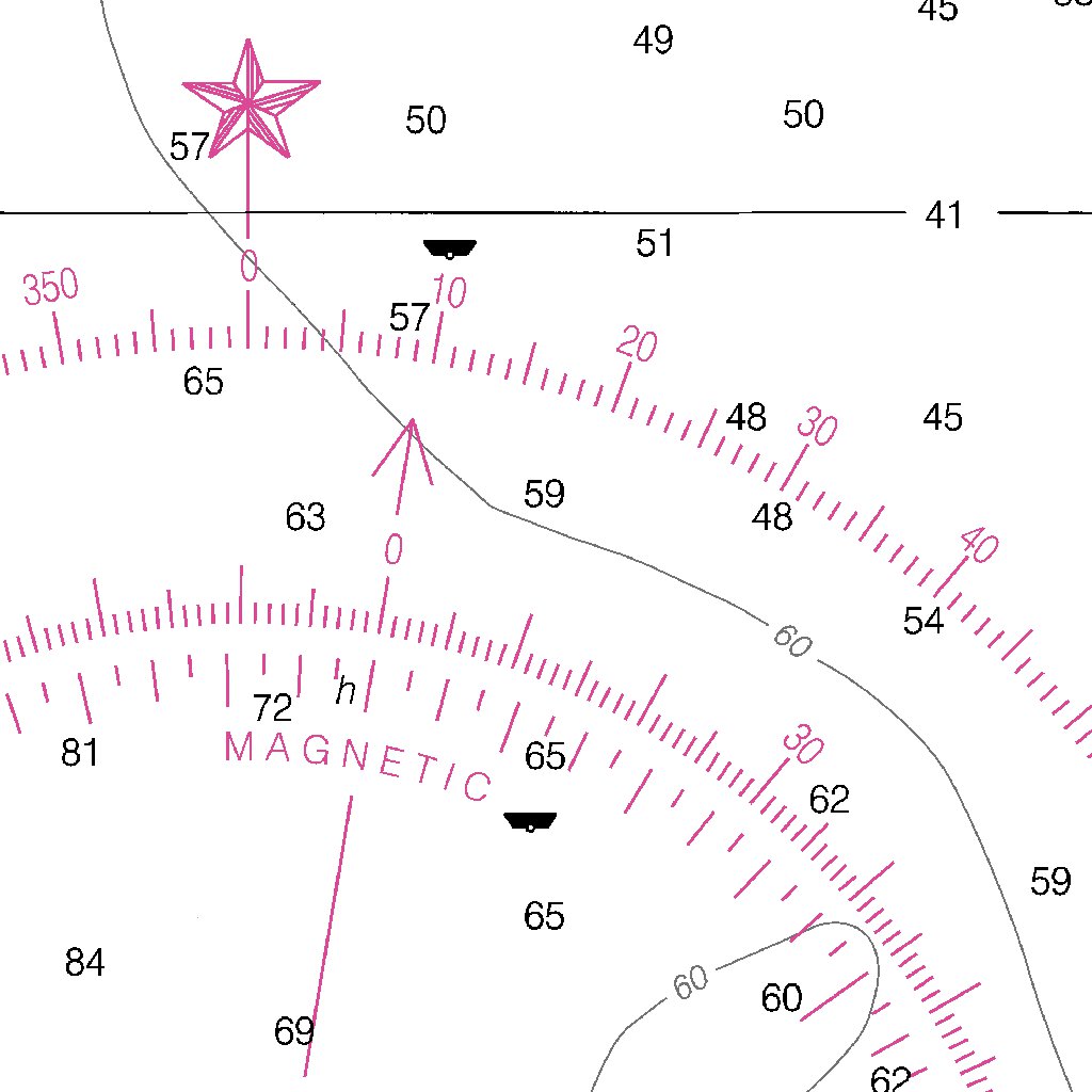 Kailua Bay Island Of Hawaii Map by National Oceanographic & Atmospheric ...