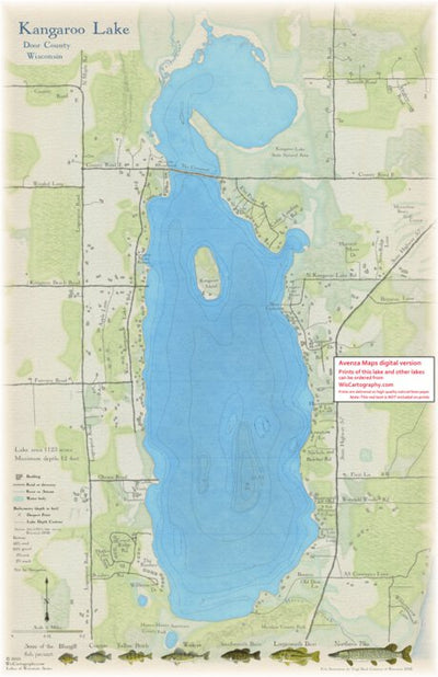 Kangaroo Lake, Door County, Wisconsin Preview 1