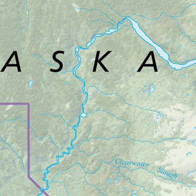 Kenai Fjords National Park - NPS Map - Hike Alaska Preview 3