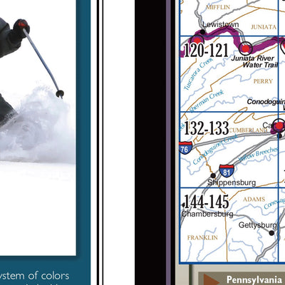 Eastern PA All-Outdoors Atlas & Field Guide pg. 052-053 Preview 2