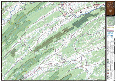 Eastern PA All-Outdoors Atlas & Field Guide pg. 120-121 Preview 1