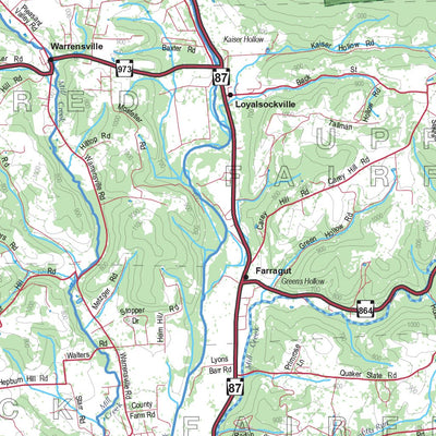Eastern PA All-Outdoors Atlas & Field Guide pg. 086-087 Preview 2